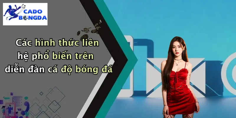 Các hình thức liên hệ phổ biến trên diễn đàn cá độ bóng đá
