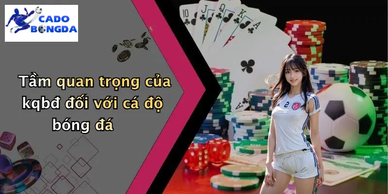 Tầm quan trọng của kqbđ đối với cá độ bóng đá