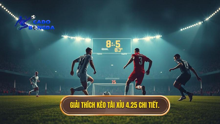 Kèo tài xỉu 4.25 là gì? Giải mã chi tiết và chiến thuật chơi bất bại 1 Khái niệm cơ bản: Kèo tài xỉu 4.25 là gì?